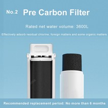 Voimi-오리지널 정수기 필터 PP 면화 활성 탄소 식수 400G/500G/600G 교체용, 02 No.2