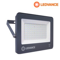 오스람 LED 방수 투광등 사각 투광기 100W 전구색 공장등 정원등