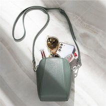 셀러허브 여성패션 [코지23] 여자 미니멀 레터링 각인 투웨이 코디 미니 크로스백