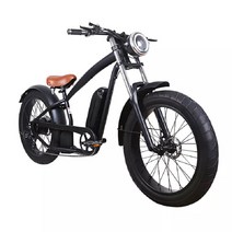 전기팻바이크 트렉전기자전거 미니 전기 자전거 산악 24 인치 4.0 지방 타이어 750W 21MPH 성인 전자, 한개옵션0, 한개옵션1