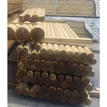 원주목 방부 _ 원주목 파이 100mm) _ 블루트리, 원주목100*100*2400