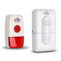 중거리용 무선차임벨 DW-750RT 무선초인종 무선비상벨 긴급벨 알림벨 경고벨 무선비상벨시스템, 상세페이지 참조