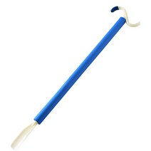 2-in-1 드레싱 스틱 보조 도구 구두 경적 매일 독립적인 생활 임산부 손 유연한 장애인 지원, 01 White   Blue