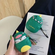 스마일 공룡 에어팟 1세대 2세대 케이스, 본상품선택, 러블리공룡