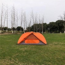 니모텐트 백패킹 사계절 초경량 1인 2인용 초경량 라이딩 야외 폭우 방지 알파인 캠핑, 오렌지