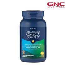 지엔씨 트리플 스트렝스 오메가 컴플렉스 90소프트젤 EPA ALA DHA GLA 이피에이 알파리놀렌산 디에이치에이 감마리놀렌산 엔초비 안초비 안쵸비