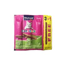 비타크래프트 캣스틱 3P 20개입 고양이간식, 1, 치킨캣그라스3p(1개)