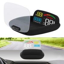RPM 전압 자동차 GPS 속도계 프로젝터 미러 헤드 업 디스플레이 수온 자동 감지기 C800 OBD2 HUD 보안 경보