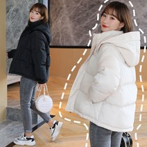 Tagi.여성 겨울 숏패딩 빅사이즈 패션 오버핏 두꺼운 바람막이 점퍼 MC2134A