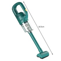 핸드 헬드 무선 스마트 진공 청소기 강력한 흡입 청소 기계 자동차 가정 용품, [01] green