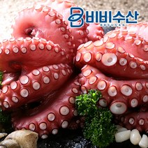 비비수산 세척 손질 문어(제수용 1마리) 800~1000g, 1팩