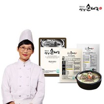 팽현숙 팽현숙 옛날순대국(육수 6팩+순대 3팩+고기 3팩), 단일옵션