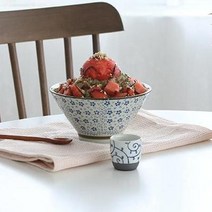 도자기 빙수볼 21종 빙수그릇 팥빙수볼 디저트볼 팥빙수그릇, 9. 코스모스 빙수볼