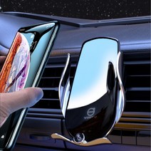 TY 볼보 무선충전 휴대폰거치대 급속 충전 S90 XC60 XC40 XC90, 공통 J클립