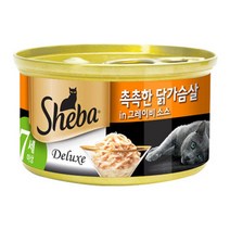 쉬바 7세 이상을 위한 촉촉한 닭가슴살캔85gx24개, 1박스