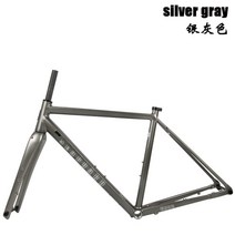 로드 자전거 카본 프레임 픽시 mtb 디스크 해안 자갈 gr02 bianchi 오프 브레이크 알루미늄 합금 도로 탄소 포크 700c 실린더 샤프트 포함, 44cm, 시트 튜브가 없는 s
