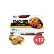 오트밀 미니바이트 1kg x 2개/해피무/하리보/마이쮸, 티포 초코칩 쿠키 75g x 10팩/프