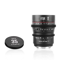 MEKE EFMount Cine 카메라용 35mm T2.1 슈퍼 35 프라임 수동 초점 시네마 렌즈 C200 C300 II RED Komodo BMPCC 6K Z CAM E2S6