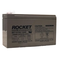 로케트 ROCKET ES7-12 12V 7A 연축전지, 1개