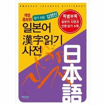 일본어 한자 읽기 사전 찾기쉬운김영진 개정증보판, 상품명