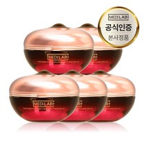 메디 랩 고영양 보습 화이트닝 플라센타 발효 크림 (호주 양태반 줄기세포 2중 기능성 크림), 5개, 50g