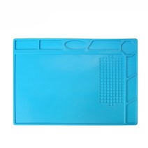 연기흡입기 납땜연기 목공 소형 집진기 320x230mm 절연 내열성 실리콘 용접 작업 패드 데스크탑 플랫폼 재작업 수리 도구 벤치, 한개옵션0