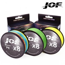 JOF 조프 8합사 PE라인 낚시줄 150m 0.6호 0.8호 1호 2호 3호 4호 5호 6호 8호, 8합사줄_150m_3호, 오렌지