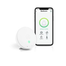 Airthings 292 Wave Mini - 휘발성 유기 화합물(VOC)이 포함된 실내 공기질 모니터 습도 및 온도 모니터링 무선 -31023