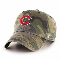 47 LA 다저스 모자 카모/블랙, One Size, Chicago Cubs Camo