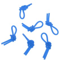6Pcs 진동 감쇠기 스포츠 테니스 라켓 스트링 부착, 실리카 젤, 블루