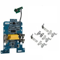BL1830 리튬 이온 배터리 케이스 충전 보호 회로 보드 Makita 18V 3.0Ah 6.0Ah 레이블 LED 표시기 BL1860, [02] B, 02 B
