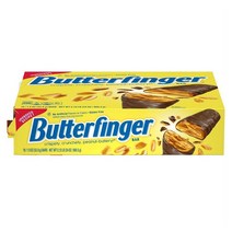 Butterfinger 버터핑거 버터핑거 킹 사이즈 바 3.7oz(104.8g) 18개입