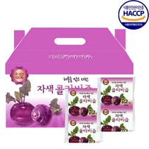 웰빙건강마을 전남신안 자색 콜라비즙 100ml 50포, 1박스, 50포 x 100ml