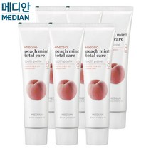 플레시아 피치민트향 치약(120gx3입), 2개