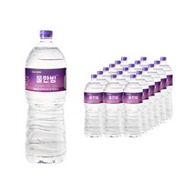 물한빙 미네랄워터 생수 500ml x 20병(1팩) 천연지하암반수 먹는샘물, 20개
