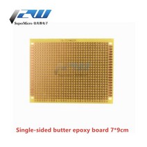 패들보드 서핑보드 바디보드 1PCS 버터 에폭시 보드 PCB 회로 5*7 7*9 9*15 12*18 유리 섬유 범용 구멍 7x9, 02 7x9