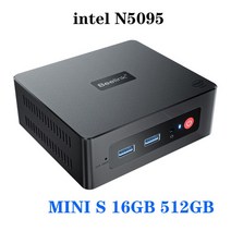 Beelink 미니 PC 게이머 인텔 셀러론 N5095 S12 12 세대 N95 N100 윈도우 11 DDR4 8GB 256GB SSD egpuBeelink egpu, N5095 16GB 512GB, CHINA, UK, 06 N5095 16GB 512GB