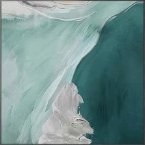 북타워 코너선반 사다리 모듈 파티션 100% 수제 유화 캔버스 월 아트 현대 추상 작품 홈 인테리어 그림 거실 침실 식당 장식, 150.100x160cm unframed - Unfra