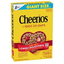 치리오스 Cheerios 100% 홀 그레인 오트 귀리 시리얼 Cereal 567g