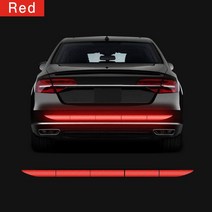 자동차 반사판 스티커 부품 바디 트렁크 외관 메르세데스 벤츠 GL63 GL 클래스 G65 G550 E300 CLK63 R F700, 02 빨간