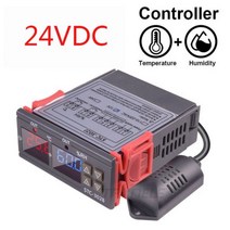 듀얼 조리용 온도제어기 디지털 온도 조절기 습도 제어 STC-3028 온도계 습도계 컨트롤러 AC 110V 220V DC 12V 24V 10A, CHINA, 24VDC
