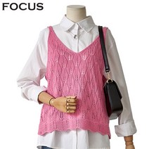 포커스 니트펀칭뷔스티에 FBS3A7PVT0121