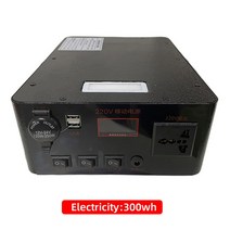 220V 휴대용 캠핑 야외용 인버터 배터리, CHINA, 300W 400Wh, 300W 400Wh