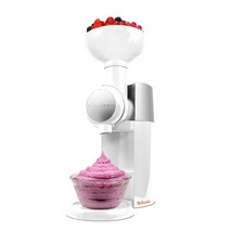 소프트 아이스크림 기계 소프트아이스크림 콘아이스크림 메이커 큰보스 Swirlio 아이스크림 기계 냉동고 과, 04 Black_01 110v