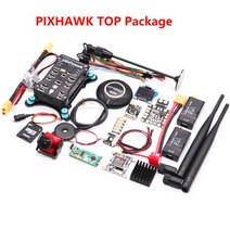 RC 속도조절기 PixhawkPX4 PIX 2.4.8 32 비트 비행 컨트롤러 오토 파일럿 4G SD 메모리 카드 안전 장치 버저 PPM I2C 쿼드콥터 아두파일럿, PIXHAWK TOP 패키지