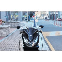 혼다 신형 PCX125 롱 89cm GIVI 튜닝 스크린 윈드 쉴드 21-23년, 롱 89cm 스크린 + 보조스크린