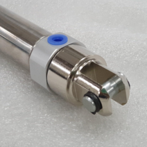 PMC공압실린더 PSS3 (SUS튜브) 40파이 소형실린더 복동/편로드, 2산클레비스 CB-40, PSS3-40금구, 1개