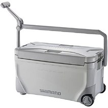 시마노 Shimano 낚시용 쿨러박스 스페이서 라이트 25 - 35L 캐스터 포함, 바퀴가 있는 25리터ml, 그레이