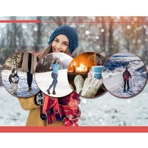 Heatuff 여성용 두꺼운 울 양말 보온 따뜻한 겨울 크루 양말 5켤레 멀티.. 정품보장