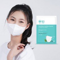 브랜드없음 순수아띠 보건용 마스크 중형 KF80 블랙, 10개입, 5개, 화이트